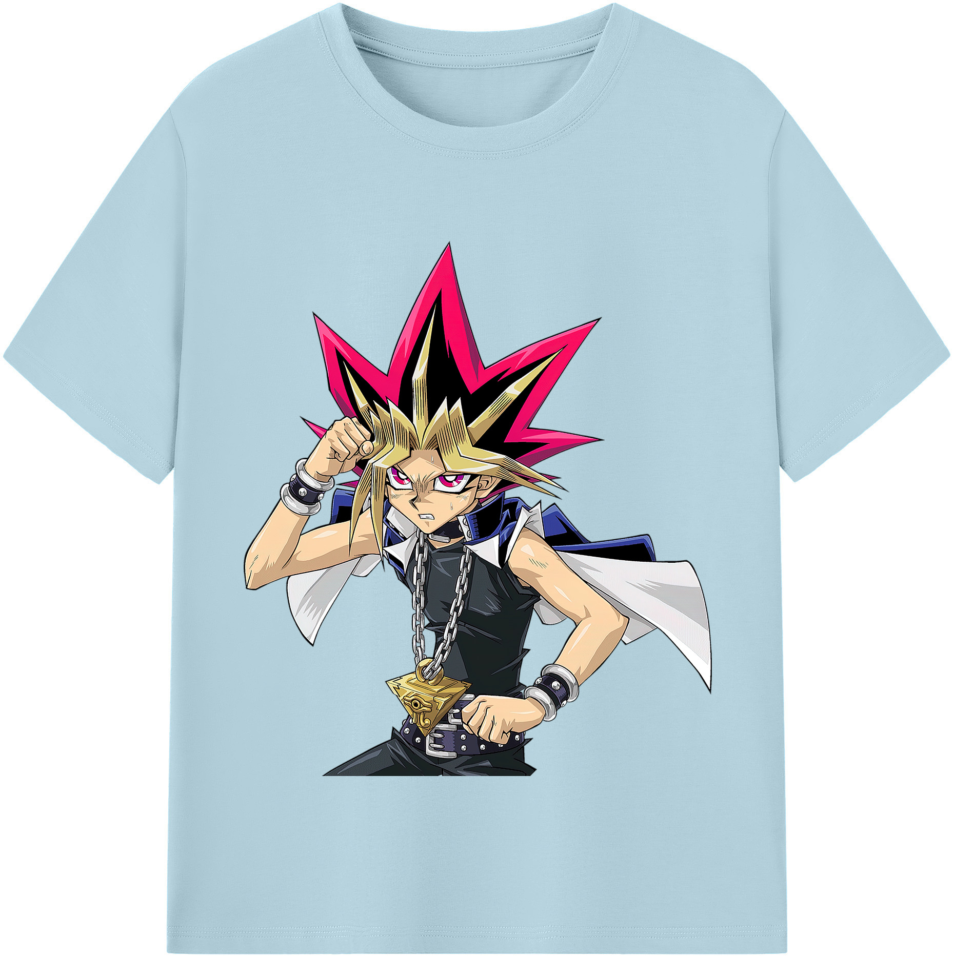 （画像用） 遊☆戯☆王 Yu-Gi-Oh! 綿100％半袖Tシャツ（フロントプリント）